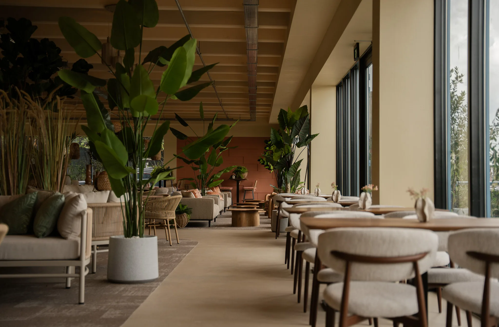 Het restaurant PIER40 op ZUIDYARD